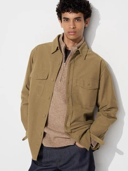 Ветровка мужская Uniqlo 825357115 XL Коричневая (1159828562)