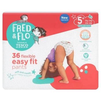 Підгузки-трусики Fred&Flo 5+