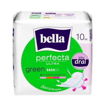 Гігієнічні прокладки Bella Perfecta ultra Green 10 шт