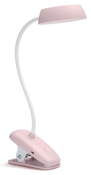 Philips Лампа настольная LED Reading Desk lamp Donutclip, розовый