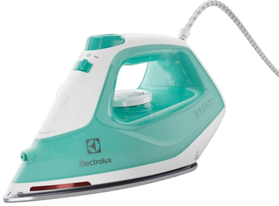 Electrolux Праска, 2200Вт, 250мл, паровий удар 90гр, нерж. сталь, зелено-білий