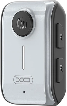 Transmiter FM XO BCC15 Bluetooth V5.3 AUX 3.5 mm/Type-C/TF Grey (BCC15.tarnish)