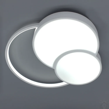 Управляемая светодиодная люстра ECONOMICO 60W 3R-WHITE/WHITE Esllse 3000-6000К 6000Lm 500×430×50-220-IP20