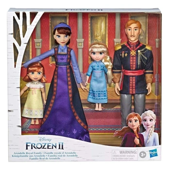 Куклы Холодное Сердце 2 Королевская семья Frozen 2 Arendelle Royal Family 4 Doll Set Hasbro