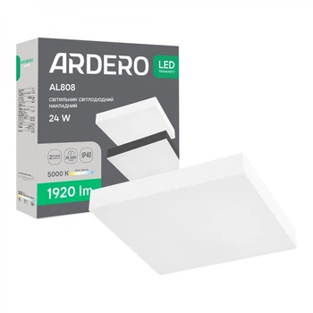 Светодиодный накладной светильник Ardero AL808 24Вт 5000K белый