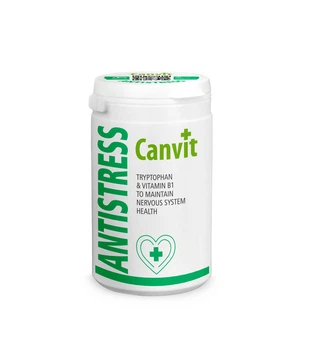 Витамины для собак и кошек Canvit Antistress- 230 г с антистрессовым и успокаивающим эффектом