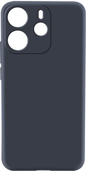 Чехол для смартфона MAKE Silicone для Xiaomi Redmi Note 14 4G Black (MCL-XRN144GBK)