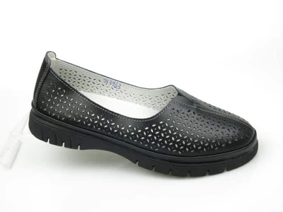 Слипоны ALLSY 3963-3 black 195167 Черный 37 24см