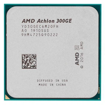 Процесор AMD Athlon 300GE (YD30GEC6M2OFH) (Socket AM4, 4T, 3.4 ГГц, Tray) Б/в