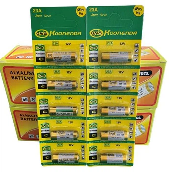 Батарейка литиевая 1шт KOONENDA 23A 12V Alkaline Алкалиновая