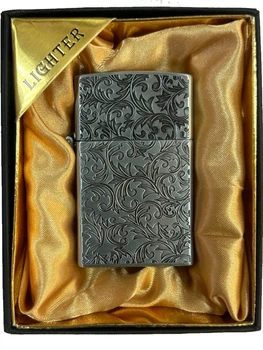 Зажигалка Газовая Maxi Picture Silver