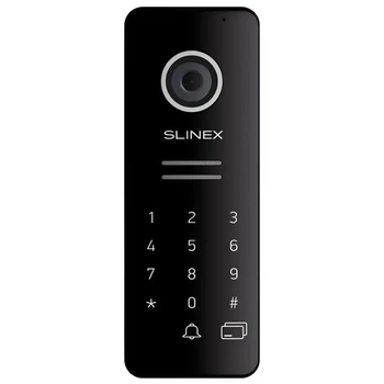 Вызывная панель со считывателем карт кодом и камерой Slinex ML-30CRHD защита IP65 Черный (99-00019344)