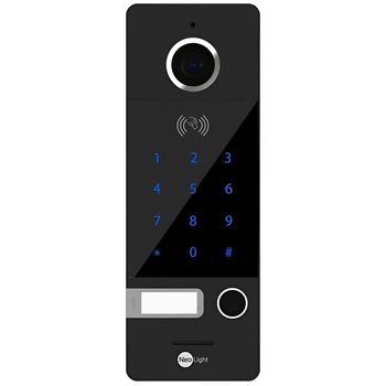 Вызывная панель со считывателем карт кодом и камерой NeoLight OPTIMA ID Key FHD защита IP66 Черный (99-00014385)