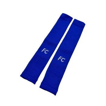 Гетры футбольные "FC" обрезанные (синий) F2024-631 Синій KIDS (XS/S) (106165)