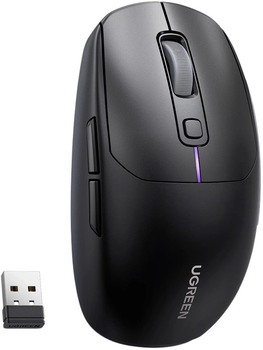 Мышь Ugreen MU103 Ergonomic Wireless Black (AT6957303895397)