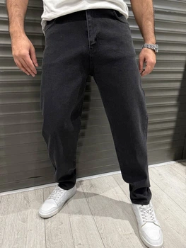 Джинси Stussy Moм чоловічі без стрейчу 100% котон, 33, Графіт