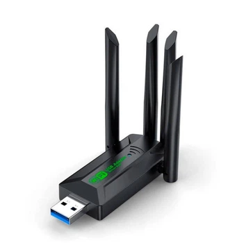 Wi-Fi USB-адаптер VAORLO Dual Band дводіапазонний 2,4G+5Ghz