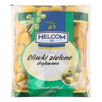 Оливки Helcom зеленые без косточки 195 г (5908258303681)