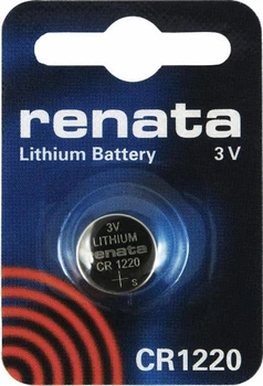 Батарейка литиевая Renata CR1220 3V (18)