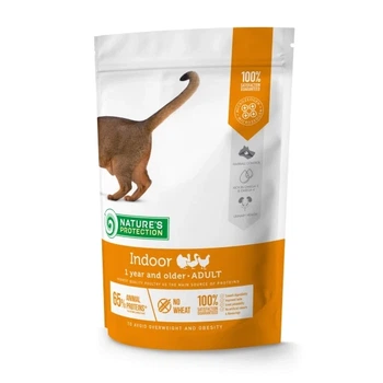 Сухий корм для дорослих хатніх кішок з домашнім птахом Nature’s Protection Indoor 400 г. (NPS45763)