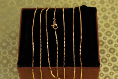 Цепь Xuping Jewelry веницианка 45 см 1 мм золотистая