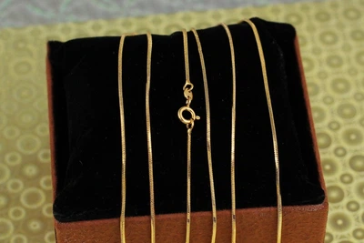Цепь Xuping Jewelry жгут 35 см 1 мм золотистая