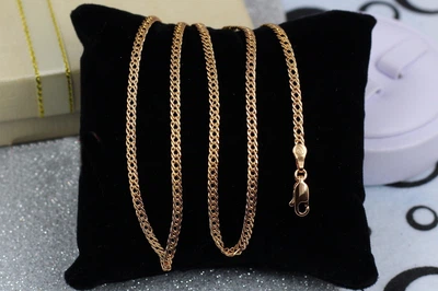 Цепь Xuping Jewelry ромб 60см 3 мм золотистая