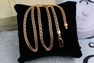 Цепь Xuping Jewelry ромб 50 см 4 мм золотистая