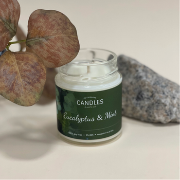 Свеча Candles ароматизированная Эвкалипт и ментол 120 г