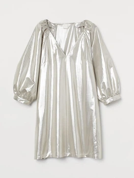 Сукня H&M M срібляста 2403931968