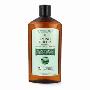 Гель для душа успокаивающий для чувствительной кожи Erboristica Aloe Vera, 061689, 300 мл