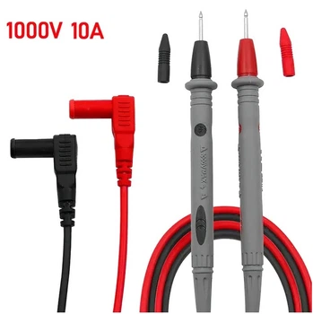 Щупы для мультиметров, тестеров с иголками CAT.3 1000V, 10A, высококачественные, тонкие, универсальные