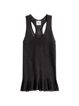 Туника H&M 38 черный 2003480893