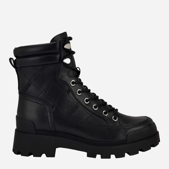 Женские демисезонные ботинки высокие Guess 880070689 37.5 Черные (1159828035)