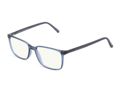 Очки для компьютера Fielmann JIL 006 BL-22882 Blue Blocker мужские с футляром и салфеткой