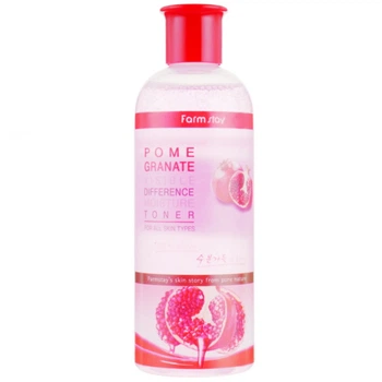 Осветляющий тонер с экстрактом граната Farmstay Pomegranate Visible Difference Moisture Toner 350 мл (8809426957293)