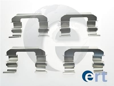Монтажний комплект гальмівних колодок ert (420062)