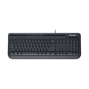 Клавіатура дротова Microsoft Wired Keyboard 600 USB Black Ru
