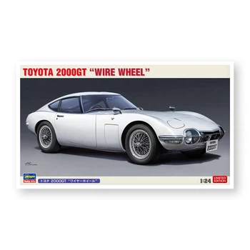 Сборная модель автомобиля TOYOTA 2000GT «WIRE WHEEL Hasegawa 20617
