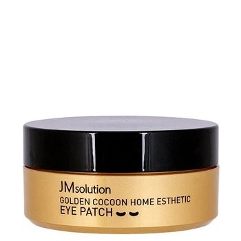 Гидрогелевые патчи с протеинами золотого шелкопряда JMsolution Golden Cocoon Home Esthetic Eye Patch 60 шт