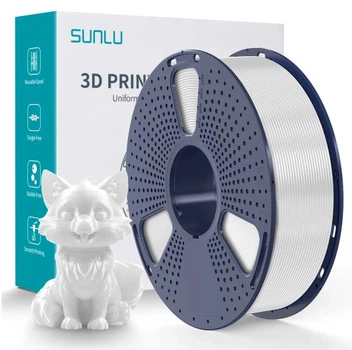 Пластик для 3d друку SUNLU PETG Білий 1кг