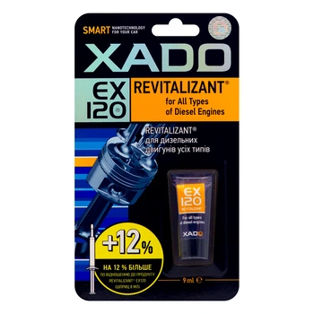 Ревитализант XADO EX120 присадка в масло дизельного двигателя 9 мл ХА 10334