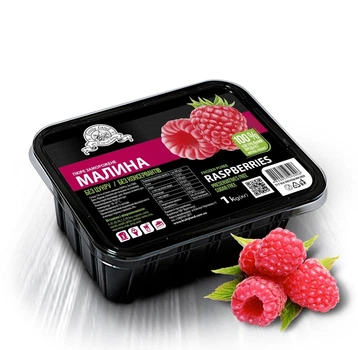 Малина пюре Fruityland заморожене без цукру,1кг
