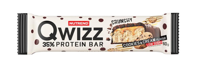 Батончик Nutrend Qwizz Protein Bar 60 г Печиво - Крем