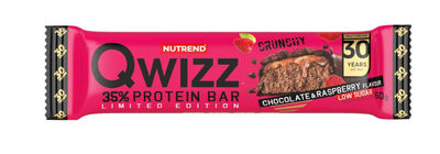 Батончик Nutrend Qwizz Protein Bar 60 г Шоколад - Малина