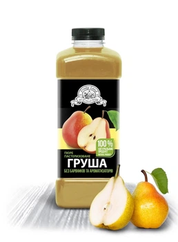 Груша пюре Fruity Land пастеризоване,1кг