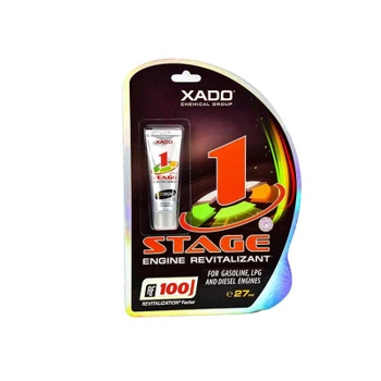 Присадка автомобильная Xado 1 STAGE для бензинового и дизельного двигателя (блистер 27мл) (XA 10024_3)