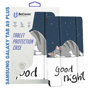 Чехол для планшета BeCover Flexible TPU Mate Samsung Tab A9 Plus SM-X210/SM-X215/SM-X216 11.0" Good Night (710349)