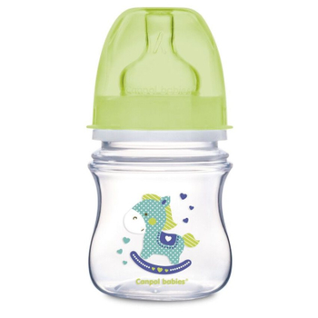 Пляшечка для годування Canpol babies Easystart Кольорові звірята 120 мл Бірюзова (35/205)