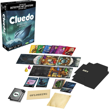 Настільна гра Hasbro Cluedo Escape Sabotage At Sea 2012076 (5010994150075)